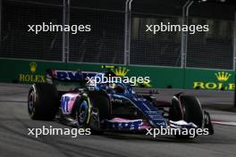 Pierre Gasly (FRA) Alpine F1 Team A523. 17.09.2023. Formula 1 World Championship, Rd 16, Singapore Grand Prix, Marina Bay Street Circuit, Singapore, Race Day.