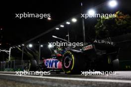 Esteban Ocon (FRA) Alpine F1 Team A523. 17.09.2023. Formula 1 World Championship, Rd 16, Singapore Grand Prix, Marina Bay Street Circuit, Singapore, Race Day.