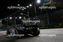 Pierre Gasly (FRA) Alpine F1 Team A523. 17.09.2023. Formula 1 World Championship, Rd 16, Singapore Grand Prix, Marina Bay Street Circuit, Singapore, Race Day.