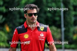 Carlos Sainz Jr (ESP) Ferrari. 16.09.2023. Formula 1 World Championship, Rd 16, Singapore Grand Prix, Marina Bay Street Circuit, Singapore, Qualifying Day.