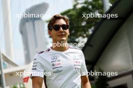 George Russell (GBR) Mercedes AMG F1. 16.09.2023. Formula 1 World Championship, Rd 16, Singapore Grand Prix, Marina Bay Street Circuit, Singapore, Qualifying Day.