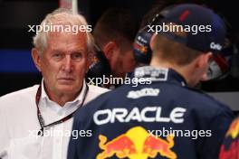 Dr Helmut Marko (AUT) Red Bull Motorsport Consultant. 16.09.2023. Formula 1 World Championship, Rd 16, Singapore Grand Prix, Marina Bay Street Circuit, Singapore, Qualifying Day.