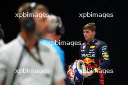 Max Verstappen (NLD) Red Bull Racing knocked out in Q2 of qualifying. 16.09.2023. Formula 1 World Championship, Rd 16, Singapore Grand Prix, Marina Bay Street Circuit, Singapore, Qualifying Day.