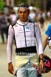 Alexander Albon (THA) Williams Racing. 16.09.2023. Formula 1 World Championship, Rd 16, Singapore Grand Prix, Marina Bay Street Circuit, Singapore, Qualifying Day.