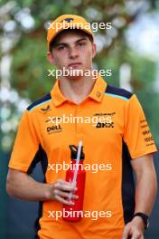 Oscar Piastri (AUS) McLaren. 17.09.2023. Formula 1 World Championship, Rd 16, Singapore Grand Prix, Marina Bay Street Circuit, Singapore, Race Day.