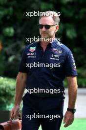 Christian Horner (GBR) Red Bull Racing Team Principal. 17.09.2023. Formula 1 World Championship, Rd 16, Singapore Grand Prix, Marina Bay Street Circuit, Singapore, Race Day.