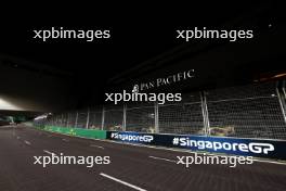 Circuit atmosphere - track detail. 14.09.2023. Formula 1 World Championship, Rd 16, Singapore Grand Prix, Marina Bay Street Circuit, Singapore, Preparation Day.