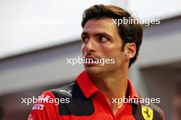 Carlos Sainz Jr (ESP) Ferrari. 14.09.2023. Formula 1 World Championship, Rd 16, Singapore Grand Prix, Marina Bay Street Circuit, Singapore, Preparation Day.