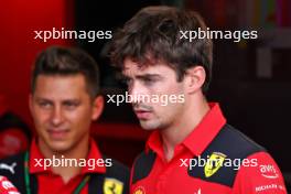 Charles Leclerc (MON) Ferrari. 14.09.2023. Formula 1 World Championship, Rd 16, Singapore Grand Prix, Marina Bay Street Circuit, Singapore, Preparation Day.