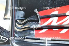 Haas Front Wing Technical. 23.02.2023. Formula 1 Testing, Sakhir, Bahrain, Day One.