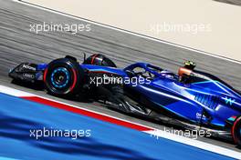 Logan Sargeant (USA) Williams Racing FW45. 24.02.2023. Formula 1 Testing, Sakhir, Bahrain, Day Two.