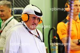 Sheikh Mohammed bin Essa Al Khalifa (BRN) CEO of the Bahrain Economic Development Board and McLaren Shareholder. 24.02.2023. Formula 1 Testing, Sakhir, Bahrain, Day Two.