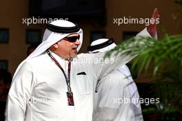 Crown Prince Shaikh Salman bin Isa Hamad Al Khalifa (BRN). 24.02.2023. Formula 1 Testing, Sakhir, Bahrain, Day Two.