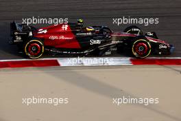 Zhou Guanyu (CHN) Alfa Romeo F1 Team C43. 24.02.2023. Formula 1 Testing, Sakhir, Bahrain, Day Two.