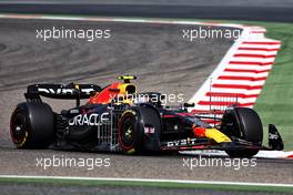 Sergio Perez (MEX) Red Bull Racing RB19 with sensor equipment. 25.02.2023. Formula 1 Testing, Sakhir, Bahrain, Day Three.