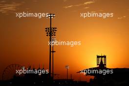 Circuit atmosphere - sunset. 25.02.2023. Formula 1 Testing, Sakhir, Bahrain, Day Three.