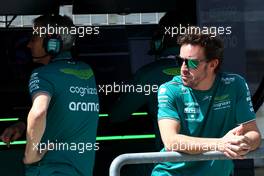 Fernando Alonso (ESP) Aston Martin F1 Team. 25.02.2023. Formula 1 Testing, Sakhir, Bahrain, Day Three.