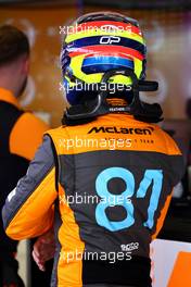 Oscar Piastri (AUS) McLaren. 25.02.2023. Formula 1 Testing, Sakhir, Bahrain, Day Three.