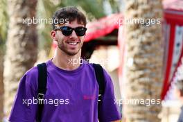 Pierre Gasly (FRA) Alpine F1 Team. 23.02.2023. Formula 1 Testing, Sakhir, Bahrain, Day One.