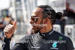 Lewis Hamilton (GBR) Mercedes AMG F1. 23.02.2023. Formula 1 Testing, Sakhir, Bahrain, Day One.