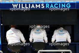 Williams Racing pit gantry. 23.02.2023. Formula 1 Testing, Sakhir, Bahrain, Day One.