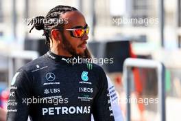 Lewis Hamilton (GBR) Mercedes AMG F1. 23.02.2023. Formula 1 Testing, Sakhir, Bahrain, Day One.
