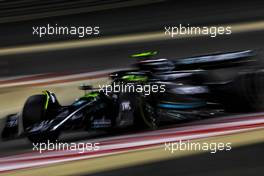 Lewis Hamilton (GBR) Mercedes AMG F1 W14. 23.02.2023. Formula 1 Testing, Sakhir, Bahrain, Day One.