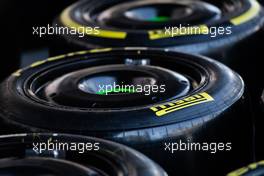Pirelli tyres. 22.02.2023. Formula 1 Testing, Sakhir, Bahrain, Preparations.