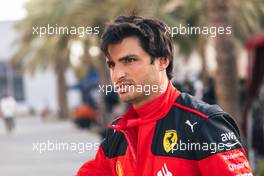 Carlos Sainz Jr (ESP) Ferrari. 22.02.2023. Formula 1 Testing, Sakhir, Bahrain, Preparations.