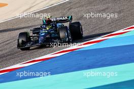 Lewis Hamilton (GBR) Mercedes AMG F1 W14. 23.02.2023. Formula 1 Testing, Sakhir, Bahrain, Day One.