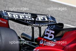 Carlos Sainz Jr (ESP) Ferrari SF-23 rear wing detail. 23.02.2023. Formula 1 Testing, Sakhir, Bahrain, Day One.