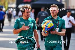 Fernando Alonso (ESP) Aston Martin F1 Team. 22.02.2023. Formula 1 Testing, Sakhir, Bahrain, Preparations.