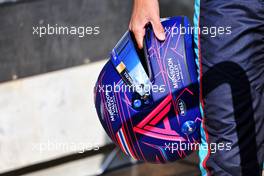 The helmet of Alexander Albon (THA) Williams Racing. 23.02.2023. Formula 1 Testing, Sakhir, Bahrain, Day One.