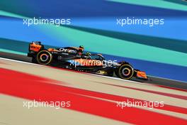 Lando Norris (GBR) McLaren MCL60. 23.02.2023. Formula 1 Testing, Sakhir, Bahrain, Day One.