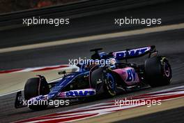 Esteban Ocon (FRA) Alpine F1 Team A523. 23.02.2023. Formula 1 Testing, Sakhir, Bahrain, Day One.