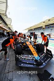 Oscar Piastri (AUS) McLaren MCL60. 23.02.2023. Formula 1 Testing, Sakhir, Bahrain, Day One.