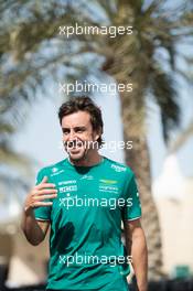 Fernando Alonso (ESP) Aston Martin F1 Team. 22.02.2023. Formula 1 Testing, Sakhir, Bahrain, Preparations.