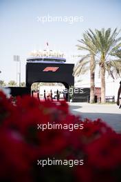 Paddock atmosphere. 22.02.2023. Formula 1 Testing, Sakhir, Bahrain, Preparations.