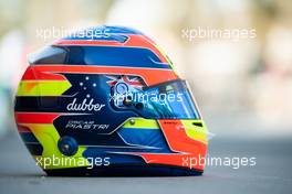 The helmet of Oscar Piastri (AUS) McLaren. 22.02.2023. Formula 1 Testing, Sakhir, Bahrain, Preparations.