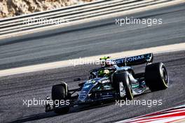 Lewis Hamilton (GBR) Mercedes AMG F1 W14. 23.02.2023. Formula 1 Testing, Sakhir, Bahrain, Day One.