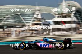 Esteban Ocon (FRA) Alpine F1 Team A523. 28.11.2023. Formula 1 Testing, Yas Marina Circuit, Abu Dhabi, Tuesday.