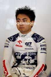 Ayumu Iwasa (JPN) AlphaTauri Test Driver. 28.11.2023. Formula 1 Testing, Yas Marina Circuit, Abu Dhabi, Tuesday.