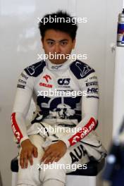Ayumu Iwasa (JPN) AlphaTauri Test Driver. 28.11.2023. Formula 1 Testing, Yas Marina Circuit, Abu Dhabi, Tuesday.
