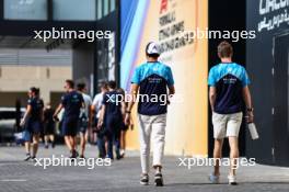 Alex Albon (THA), Williams F1 Team Logan Sargeant (USA), Williams F1 Team   24.11.2023. Formula 1 World Championship, Rd 23, Abu Dhabi Grand Prix, Yas Marina Circuit, Abu Dhabi, Practice Day.
