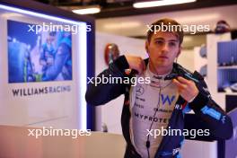 Logan Sargeant (USA) Williams Racing. 24.11.2023. Formula 1 World Championship, Rd 23, Abu Dhabi Grand Prix, Yas Marina Circuit, Abu Dhabi, Practice Day.