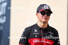 Zhou Guanyu (CHN) Alfa Romeo F1 Team. 24.11.2023. Formula 1 World Championship, Rd 23, Abu Dhabi Grand Prix, Yas Marina Circuit, Abu Dhabi, Practice Day.