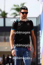 Esteban Ocon (FRA) Alpine F1 Team. 24.11.2023. Formula 1 World Championship, Rd 23, Abu Dhabi Grand Prix, Yas Marina Circuit, Abu Dhabi, Practice Day.