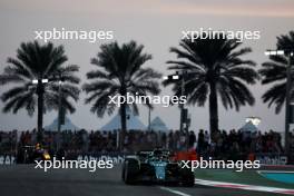 Lance Stroll (CDN) Aston Martin F1 Team AMR23. 26.11.2023. Formula 1 World Championship, Rd 23, Abu Dhabi Grand Prix, Yas Marina Circuit, Abu Dhabi, Race Day.