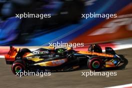 Lando Norris (GBR) McLaren MCL60. 25.11.2023. Formula 1 World Championship, Rd 23, Abu Dhabi Grand Prix, Yas Marina Circuit, Abu Dhabi, Qualifying Day.