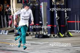 Lance Stroll (CDN) Aston Martin F1 Team. 25.11.2023. Formula 1 World Championship, Rd 23, Abu Dhabi Grand Prix, Yas Marina Circuit, Abu Dhabi, Qualifying Day.
